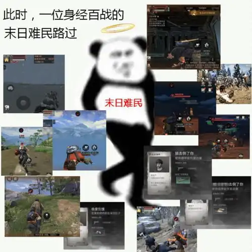  明日之后5张最沙雕的表情包,图4我可以笑一个晚上