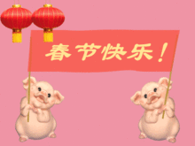  2019猪年春节祝福问候表情图片最新最全,快收好