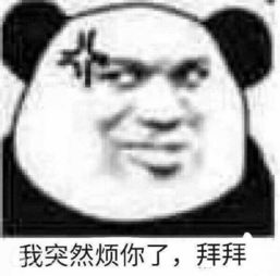  熊猫头个性表情包想住进你的心里,永远不被退租那种