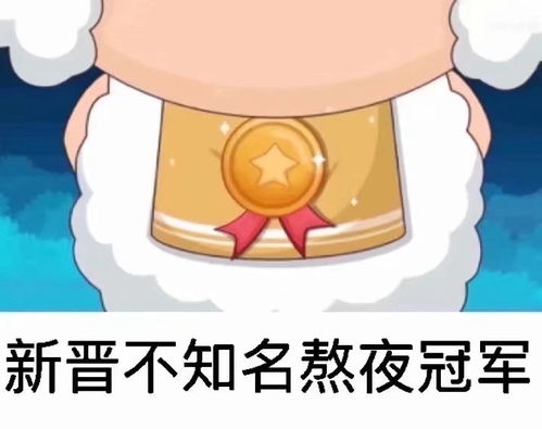  我又来了熬夜冠军贴虽迟但到