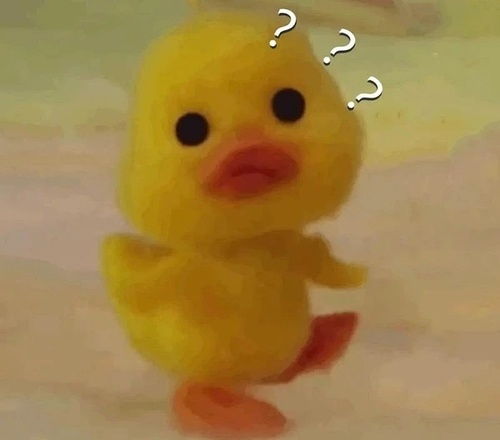 冲鸭类似的表情包小黄鸭