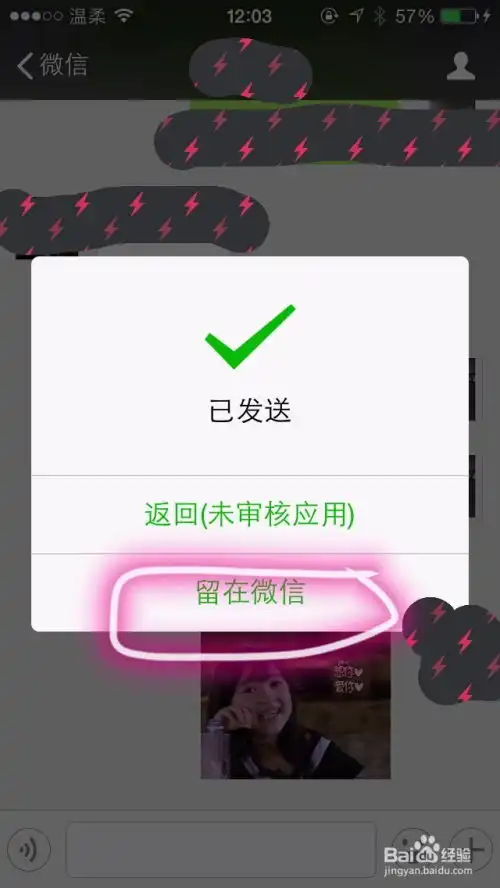  将微博上的动图导入iphone5s微信表情