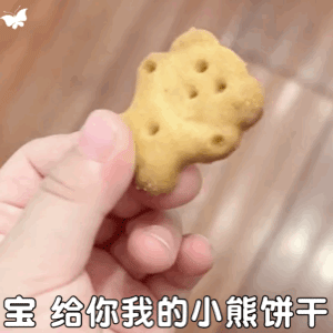 wan表情包我的小熊饼干