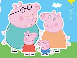 小猪佩琪深圳益田假日广场新年活动  小猪佩琪深圳益田假日广场新年活动