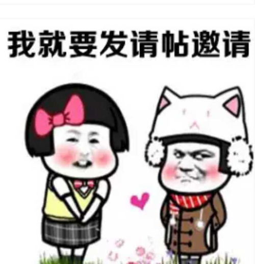 求婚表情包结婚了