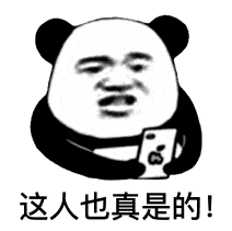  熊猫头骂人搞笑表情包