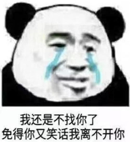  熊猫头表情包错过了我,你到哪里去找比我还好的女孩