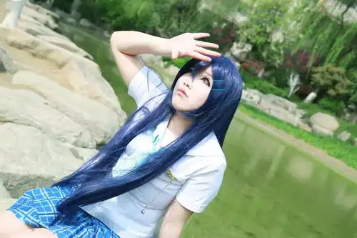  lovelive园田海未海军未觉醒cosplay