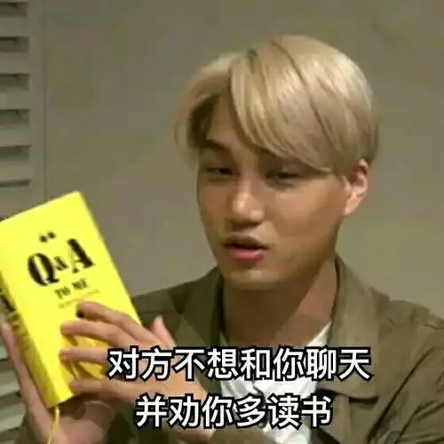  exo金钟仁kai表情包对方不想和你说话堆糖,美好生活研究所