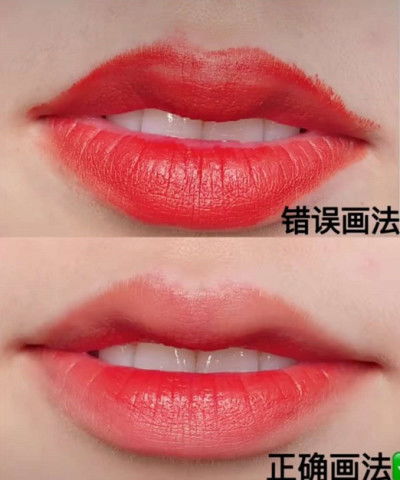  正确化妆vs错误化妆,看到马赛克嘴时,网友不去画画真亏