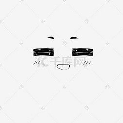  黑白笑脸图片黑白笑脸图片素材免费下载千库网