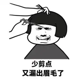 二月二剪头发表情包理发