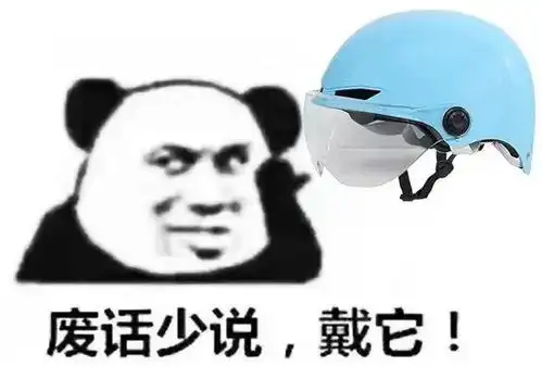 头盔图片表情包血的教训