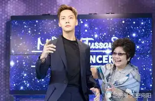  陈伟霆为了吓唬妈妈装蜡像,合照的时候忍不住笑成表情包
