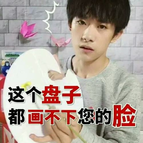 怼人可爱表情包易烊千玺