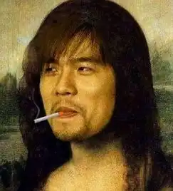  qq表情搞笑qq表情古怪趣味周杰伦版蒙娜丽莎