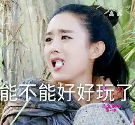 赵丽颖无奈的表情