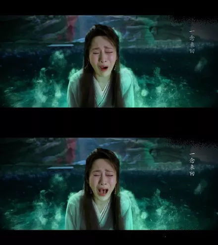  杨紫真的太会哭香蜜又哭到脸变形,假睫毛都掉了