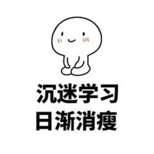  爱学习表情包送你考研复习的你