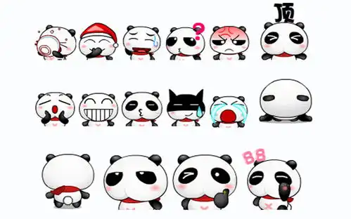 搞怪小熊猫qq表情下载 搞怪小熊猫qq表情下载