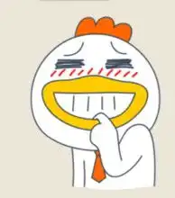  这只鸡叫什么易信的动漫表情里面的,好可爱