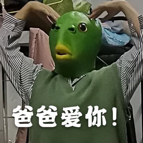  绿头鱼头套什么梗绿头鱼头套表情包