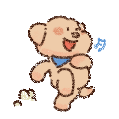 开心小金毛拿铁表情包  开心小金毛拿铁表情包