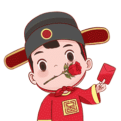  万科吉祥物卡通形象吉祥物设计微信表情包gif设计