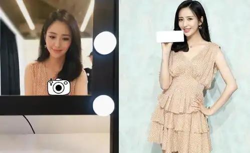  佟丽娅重回长发优雅清新,一身小碎花裙演绎春式浪漫,很美亦很仙