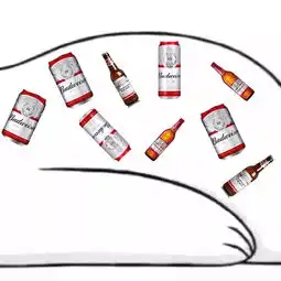  抖音朋友圈平躺小熊和翻身小熊表情包原图