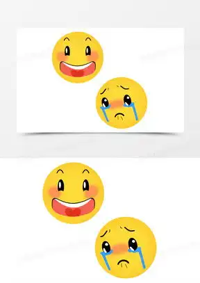 笑脸哭脸表情图片大全