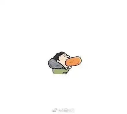  王思聪吃热狗头像,可爱的王思聪放言你已经被我盯上了
