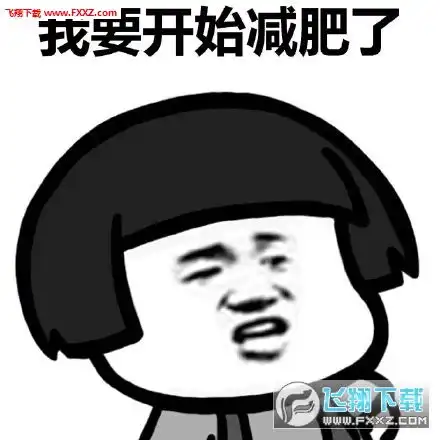 我要减肥不约不约表情包下载你们不要约我我要开始减肥表情包下载飞翔下载