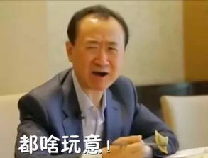  首富的表情包,一种有钱来砸我的感觉