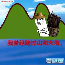  抖音我曾经跨过山和大海表情包