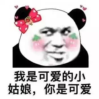 熊猫头土味情话