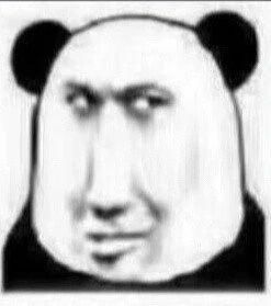  熊猫头表情包给大哥点火