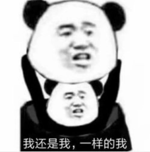  斗图表情包我还是我,一样的我