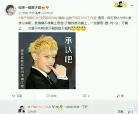  表情包成段子手黄子韬翻牌微博网友画风清奇