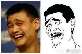  慈世平谈姚明经典表情包由来我当时开了个小玩笑,这让姚明笑了