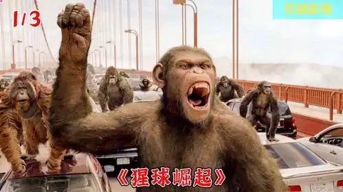 猩猩为了逃出牢笼获得自由,竟然组建了一支军队,科幻片上