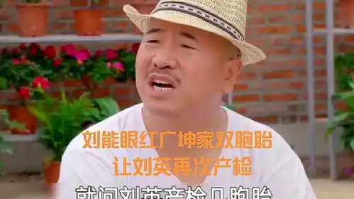  乡村爱情8广坤为办庆典通知全村,刘能眼红广坤再让刘英产检