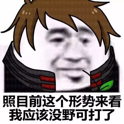  照目前这个形势来看,我应该是跑不掉了