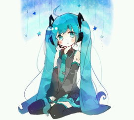  初音未来动漫壁纸二次元插画萌系唯美堆糖,美好生活研究所