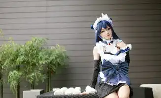  心跳加速螺旋猫lovelive园田海未女仆装cos秀