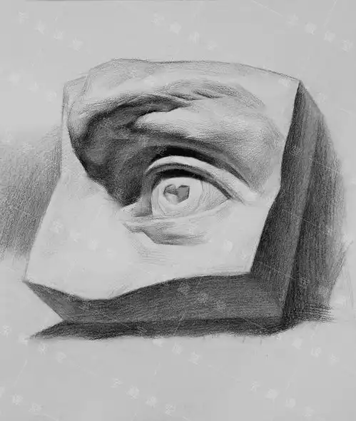  素描石膏五官训练课程分享含步骤图宝藏美术网校