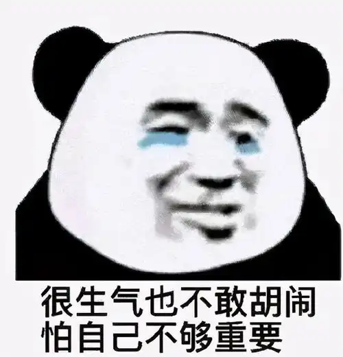 最新表情包熊猫头小哥哥