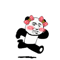 gif可爱表情包小图跑步