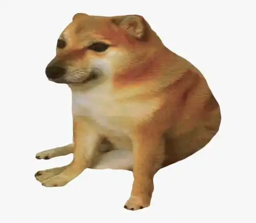  网络知名柴犬cheems去世,网友原来用的表情包是它