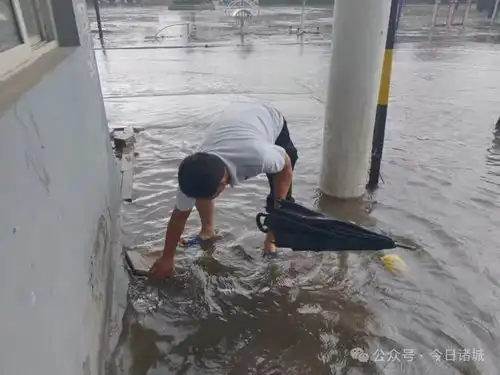  诸城战汛防汛进行时